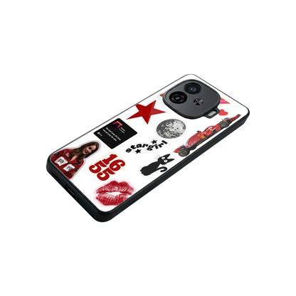 Formula 1 Fever stylish phone case for iqoo neo 10r 5g | glossy glass and slim fit