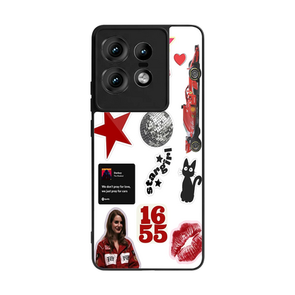 Formula 1 Fever back phone cover | glass case for motorola edge 50 pro