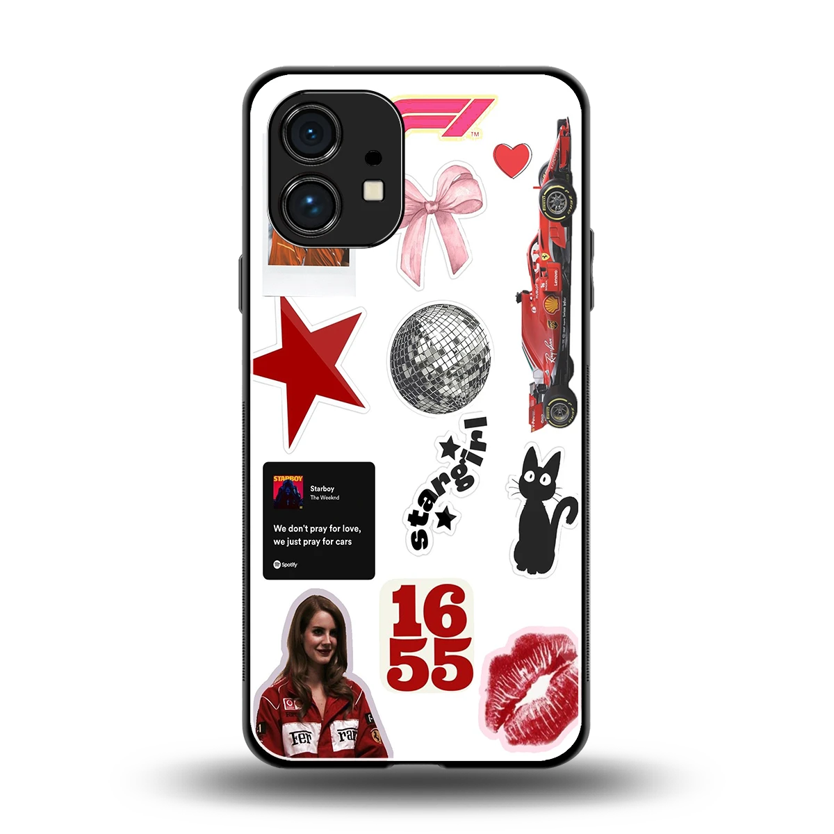 Formula 1 Fever back phone cover | glass case for nothing phone 1