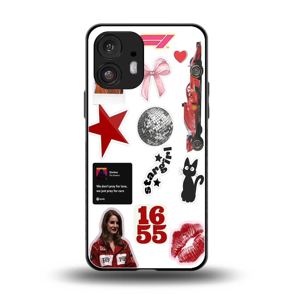 Formula 1 Fever back phone cover | glass case for nothing phone 2