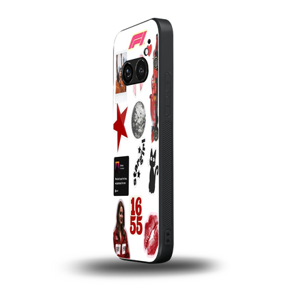 Formula 1 Fever nothing phone 2a plus mobile cover | shockproof glass phone case