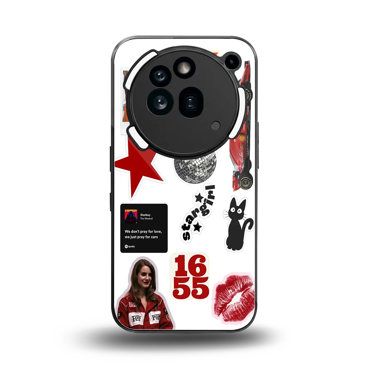 Formula 1 Fever back phone cover | glass case for nothing phone 3a pro