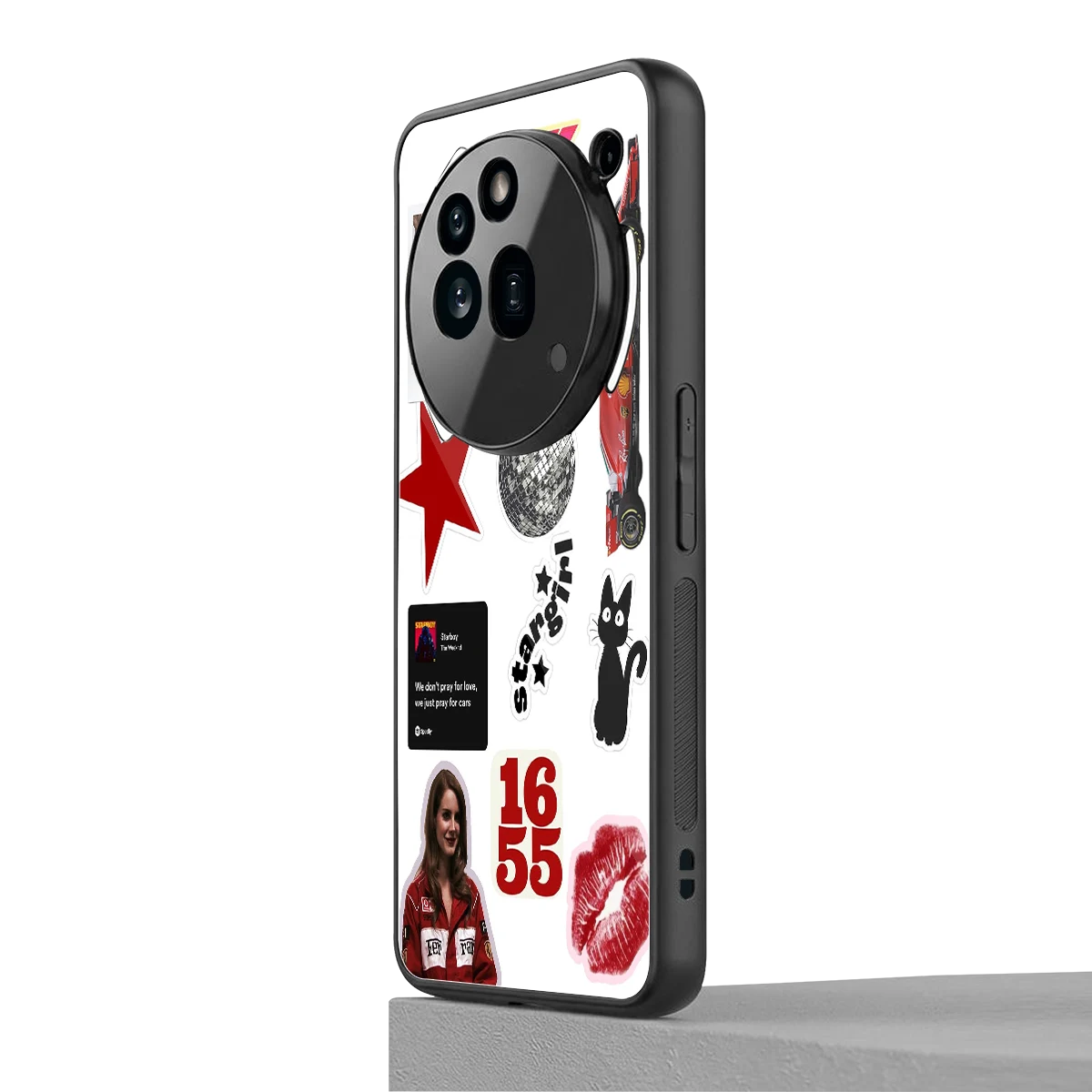 Formula 1 Fever nothing phone 3a pro mobile cover | shockproof glass phone case