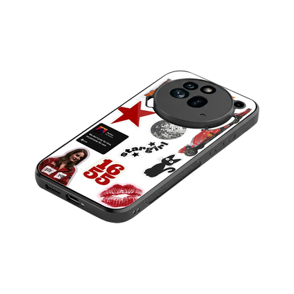 Formula 1 Fever stylish phone case for nothing phone 3a pro | glossy glass and slim fit