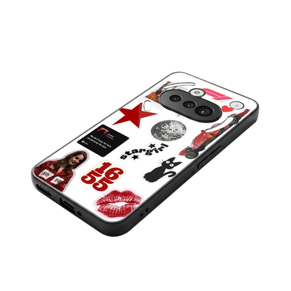 Formula 1 Fever stylish phone case for nothing phone 3a | glossy glass and slim fit