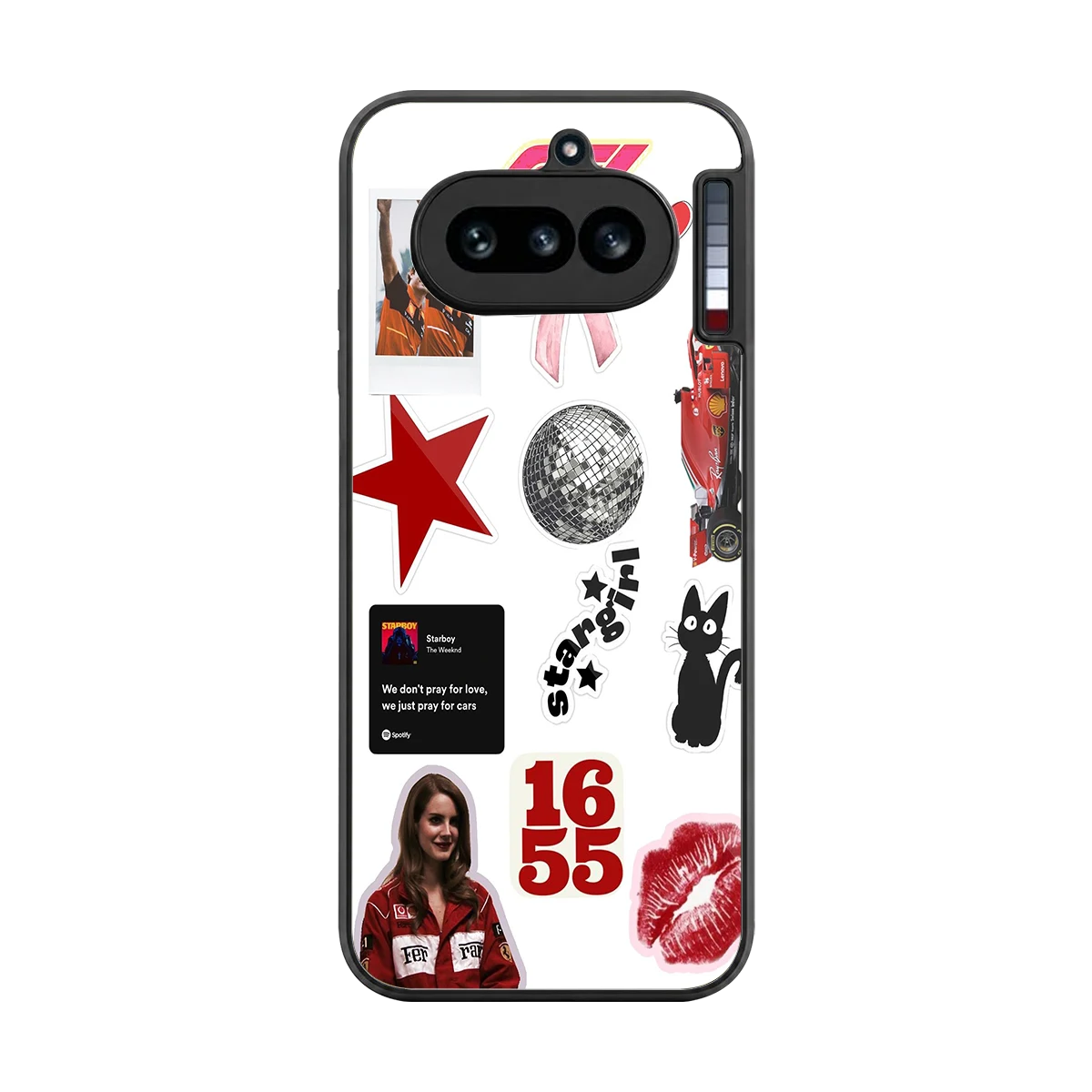 Formula 1 Fever back phone cover | glass case for nothing phone 4a