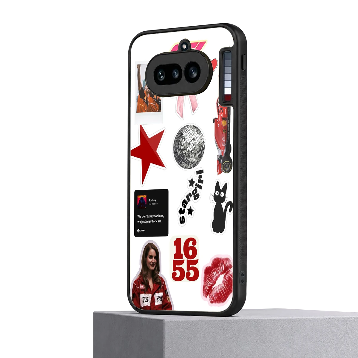 Formula 1 Fever nothing phone 4a mobile cover | shockproof glass phone case