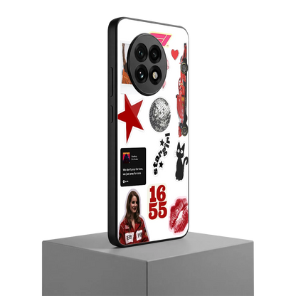 Formula 1 Fever oneplus 13r mobile cover | shockproof glass phone case