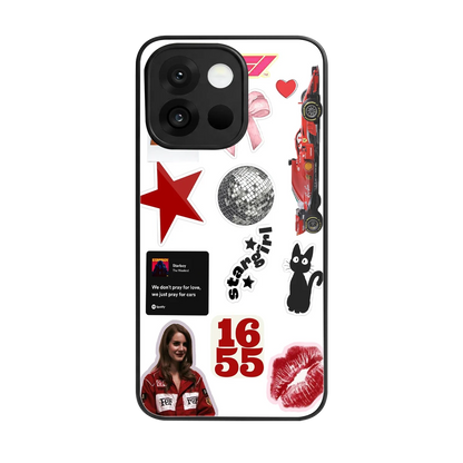 Formula 1 Fever back phone cover | glass case for oneplus 13s