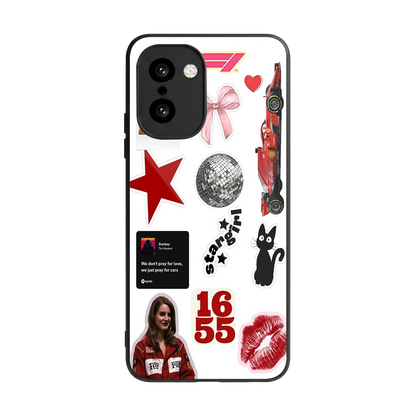 Formula 1 Fever back phone cover | glass case for oneplus 15r