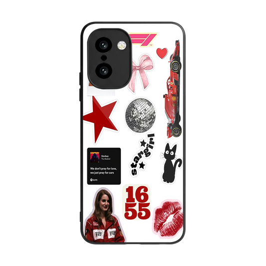 Formula 1 Fever back phone cover | glass case for oneplus 15r