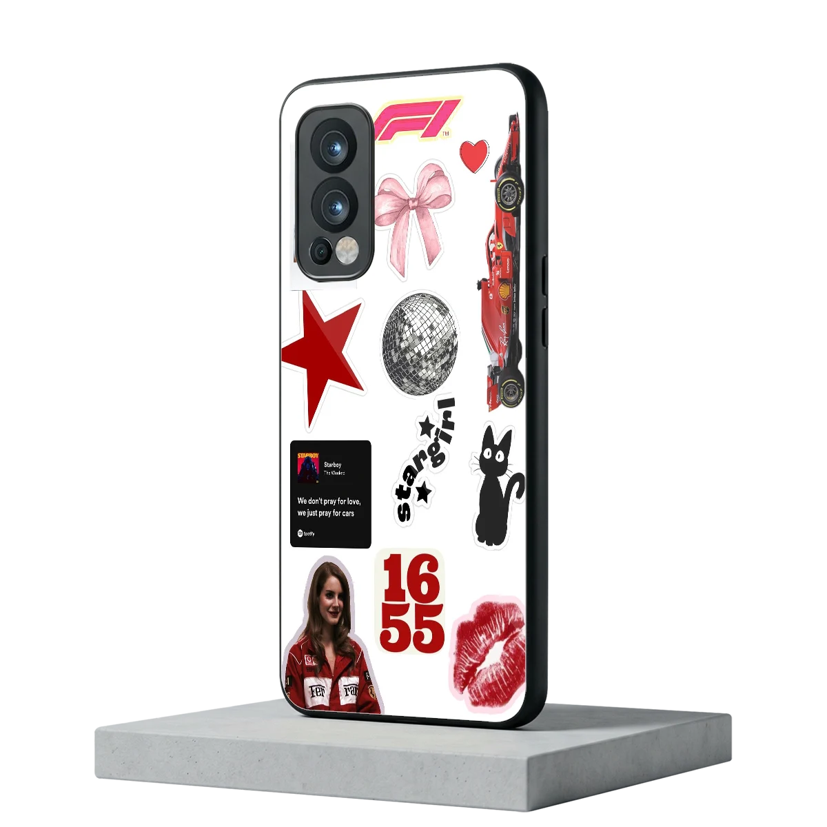 Formula 1 Fever oneplus nord 2 mobile cover | shockproof glass phone case