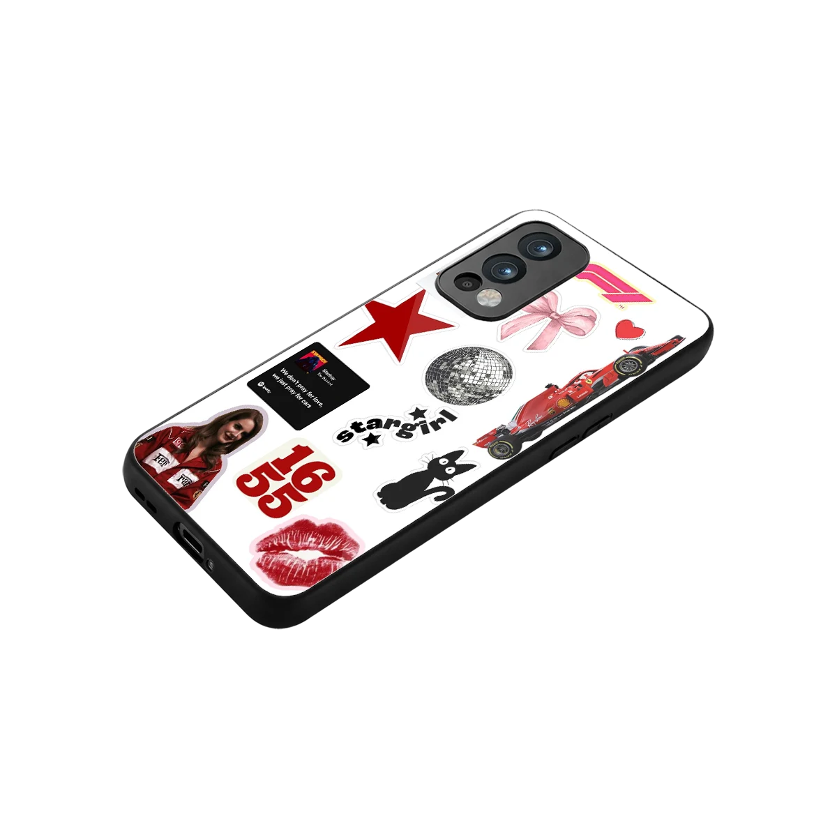 Formula 1 Fever stylish phone case for oneplus nord 2 | glossy glass and slim fit