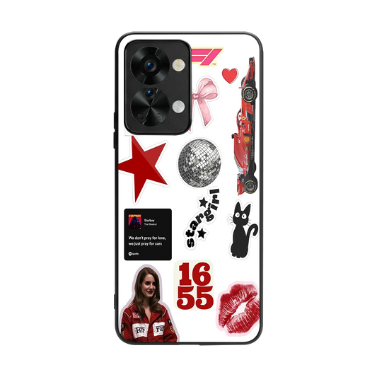 Formula 1 Fever back phone cover | glass case for oneplus nord 2t