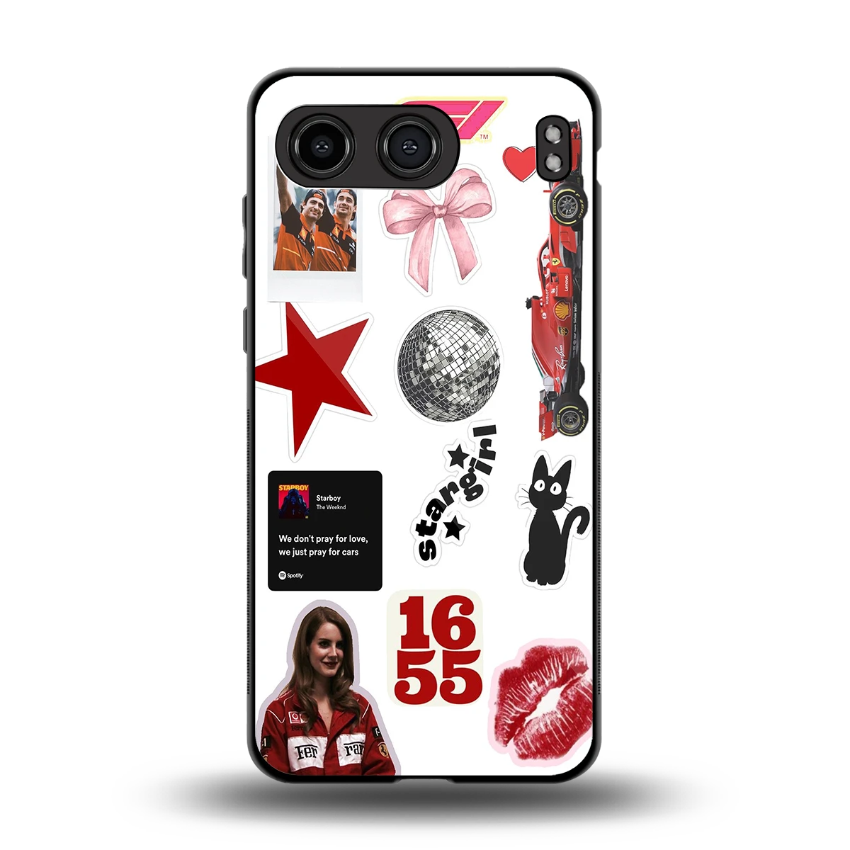 Formula 1 Fever back phone cover | glass case for oneplus nord 4