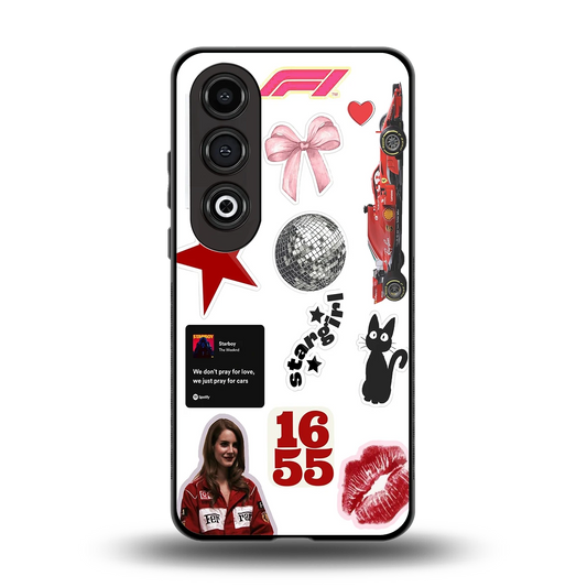 Formula 1 Fever back phone cover | glass case for oneplus nord ce 4