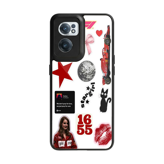 Formula 1 Fever back phone cover | glass case for oneplus nord ce 2