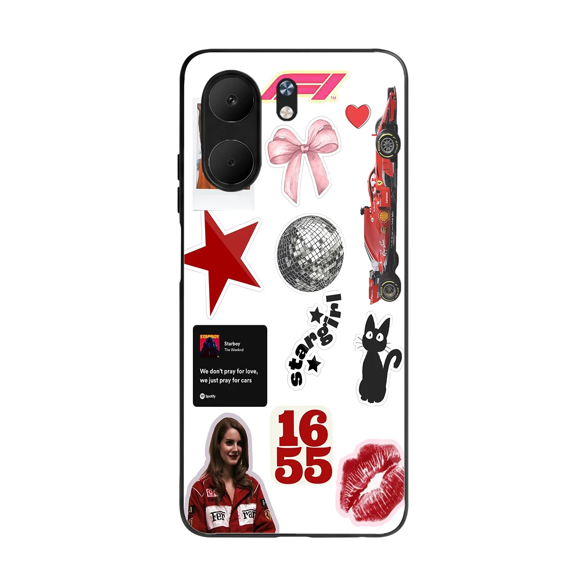 Formula 1 Fever back phone cover | glass case for oppo a5x 5g