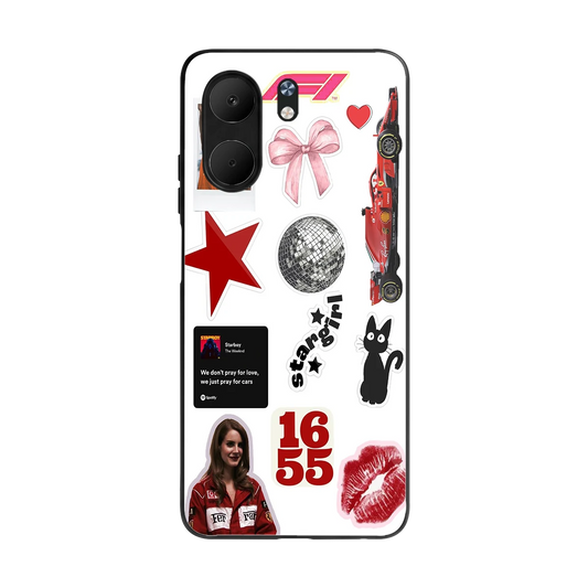 Formula 1 Fever back phone cover | glass case for oppo a5x 5g