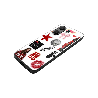 Formula 1 Fever stylish phone case for oppo a5x 5g | glossy glass and slim fit