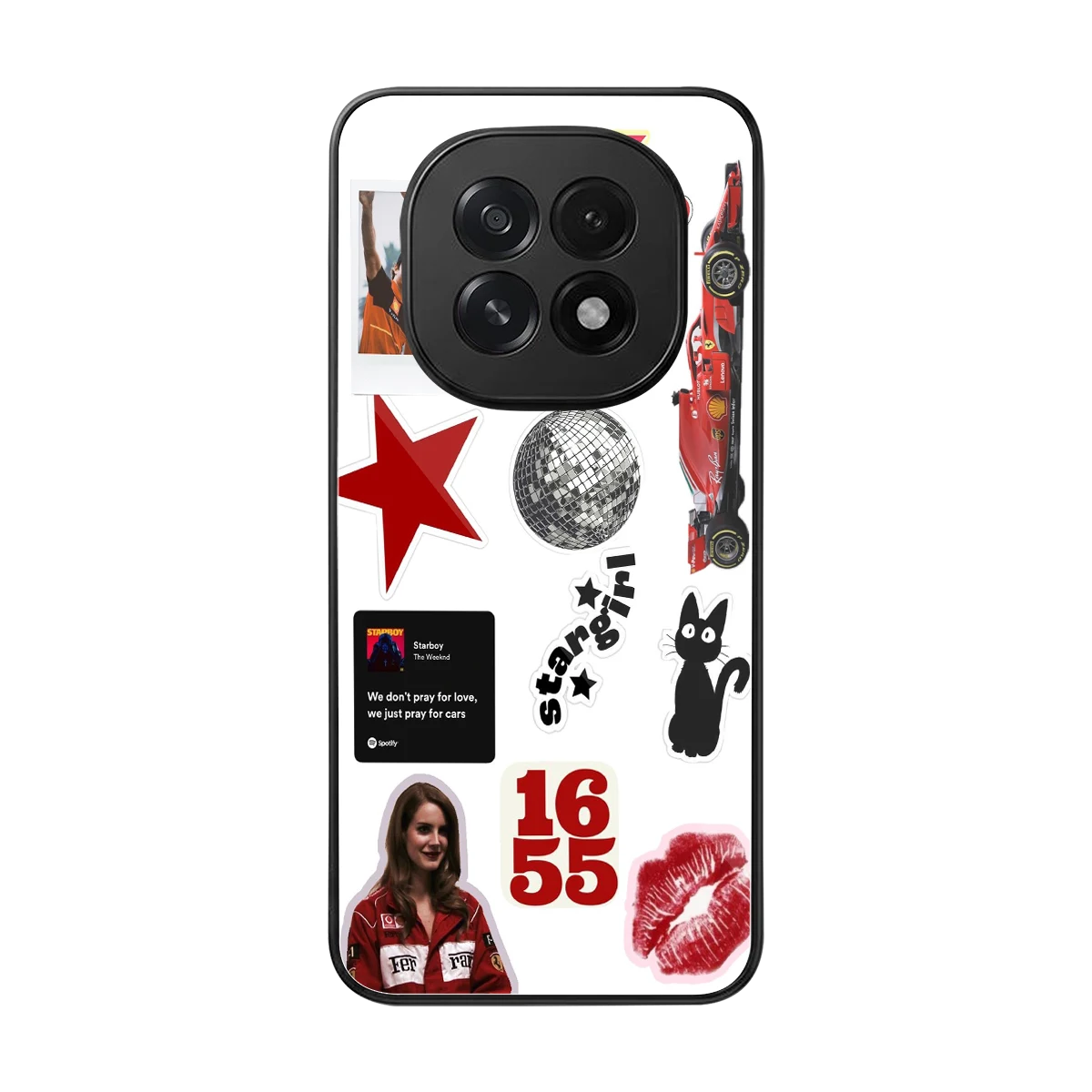 Formula 1 Fever back phone cover | glass case for oppo f29 5g