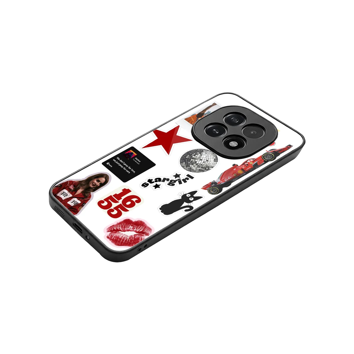 Formula 1 Fever stylish phone case for oppo f29 5g | glossy glass and slim fit