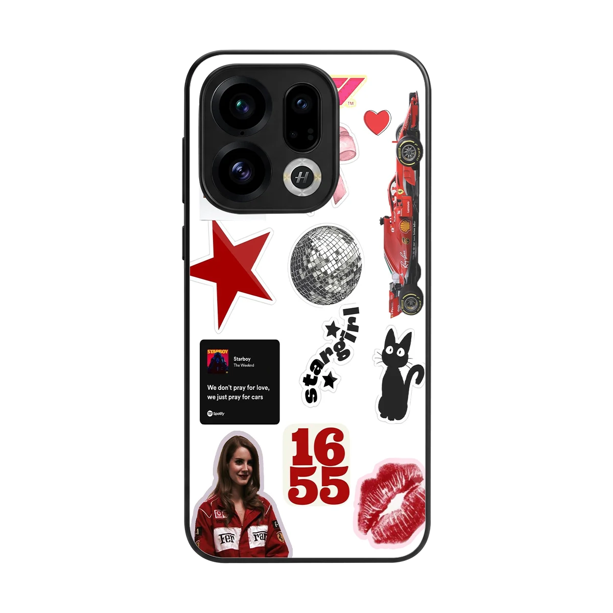 Formula 1 Fever back phone cover | glass case for oppo find x9