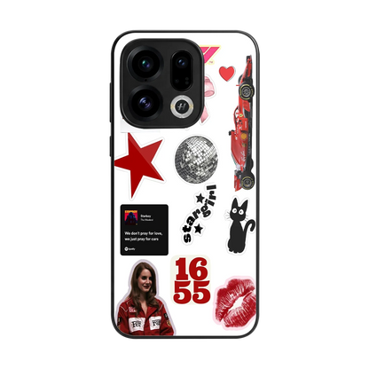 Formula 1 Fever back phone cover | glass case for oppo find x9