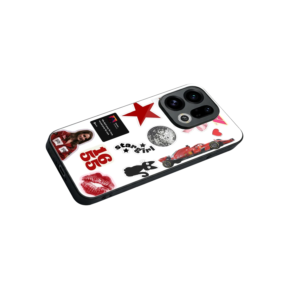 Formula 1 Fever stylish phone case for oppo find x9 | glossy glass and slim fit