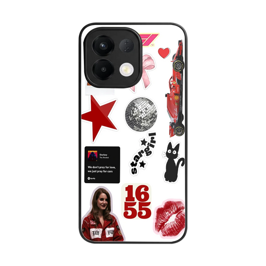 Formula 1 Fever back phone cover | glass case for oppo k13 5g