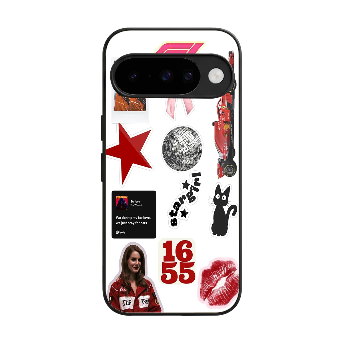 Formula 1 Fever back phone cover | glass case for google pixel 10