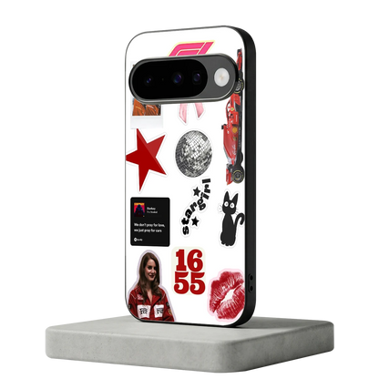 Formula 1 Fever google pixel 10 mobile cover | shockproof glass phone case