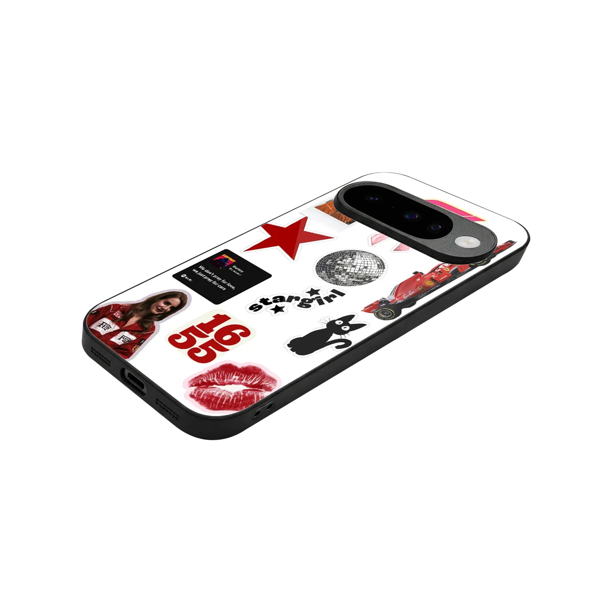 Formula 1 Fever stylish phone case for google pixel 10 | glossy glass and slim fit