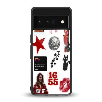 Formula 1 Fever back phone cover | glass case for google pixel 6 pro