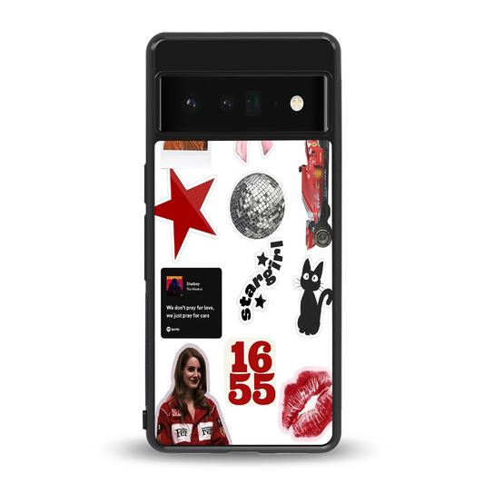 Formula 1 Fever back phone cover | glass case for google pixel 6 pro