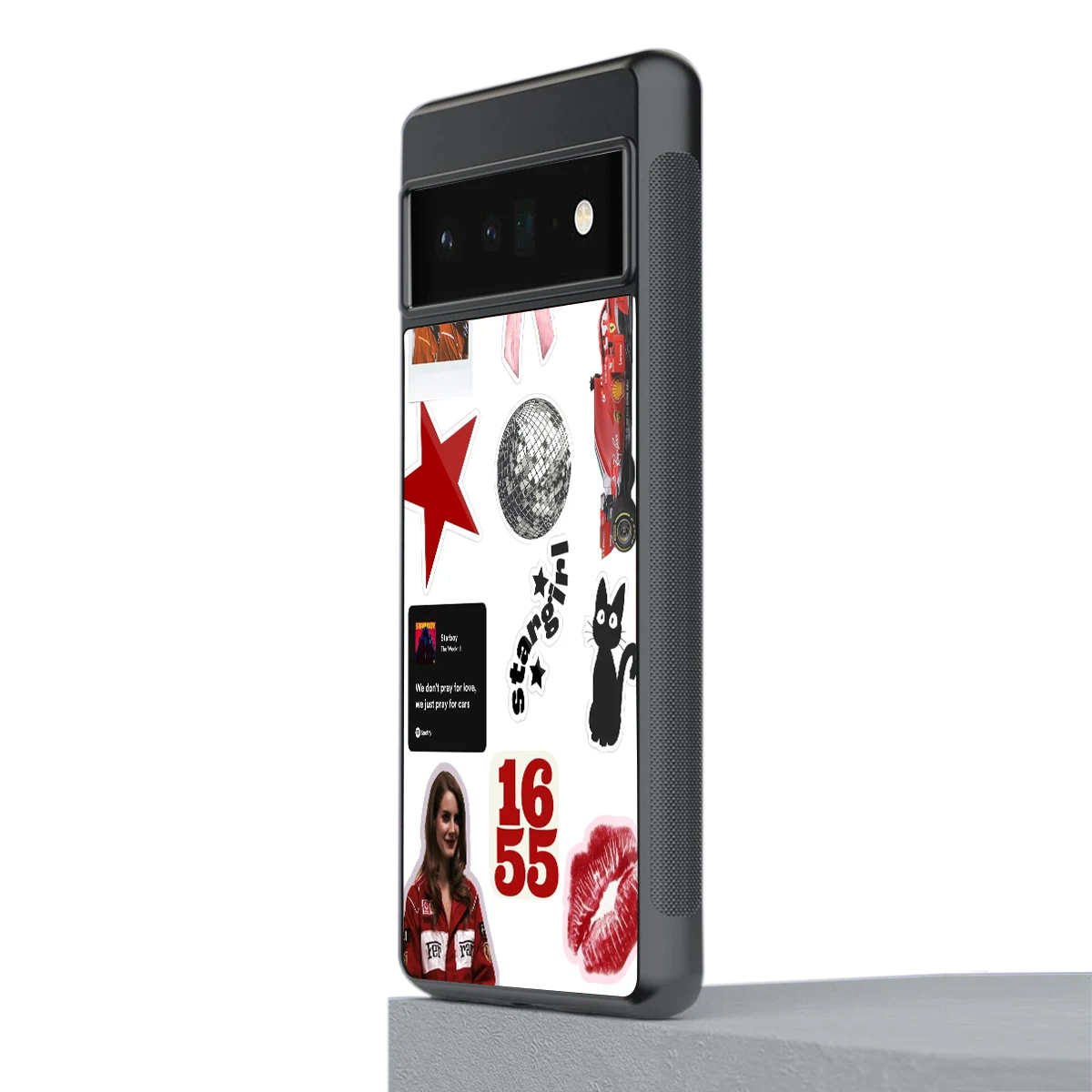 Formula 1 Fever stylish phone case for google pixel 6 pro | glossy glass and slim fit