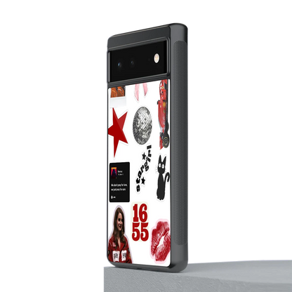 Formula 1 Fever stylish phone case for google pixel 6a | glossy glass and slim fit