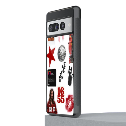 Formula 1 Fever stylish phone case for google pixel 7 pro | glossy glass and slim fit