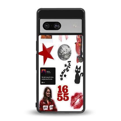Formula 1 Fever back phone cover | glass case for google pixel 7a