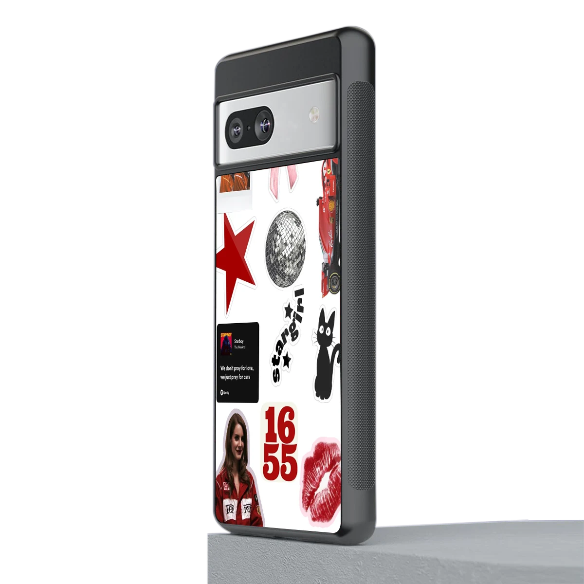 Formula 1 Fever stylish phone case for google pixel 7 | glossy glass and slim fit