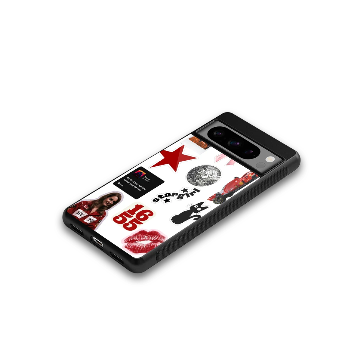 Formula 1 Fever google pixel 8 pro mobile cover | shockproof glass phone case