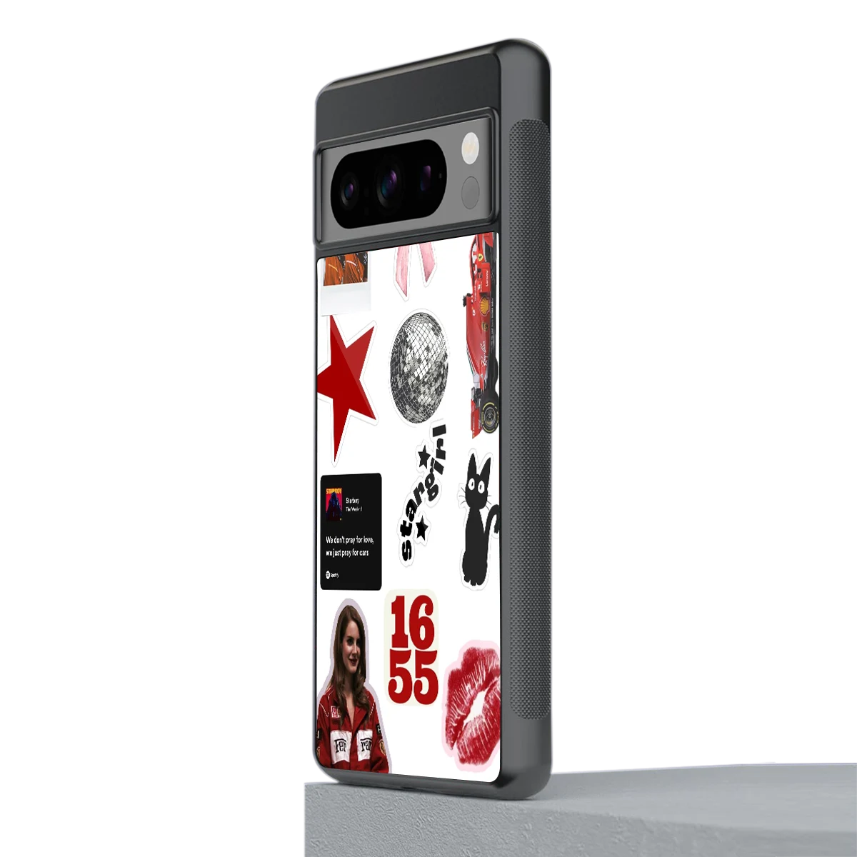 Formula 1 Fever stylish phone case for google pixel 8 pro | glossy glass and slim fit