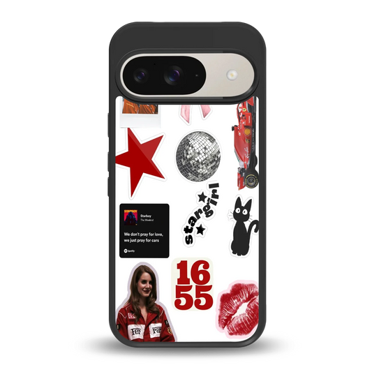 Formula 1 Fever back phone cover | glass case for google pixel 9