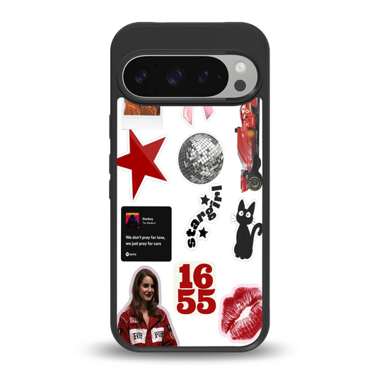 Formula 1 Fever back phone cover | glass case for google pixel 9 pro