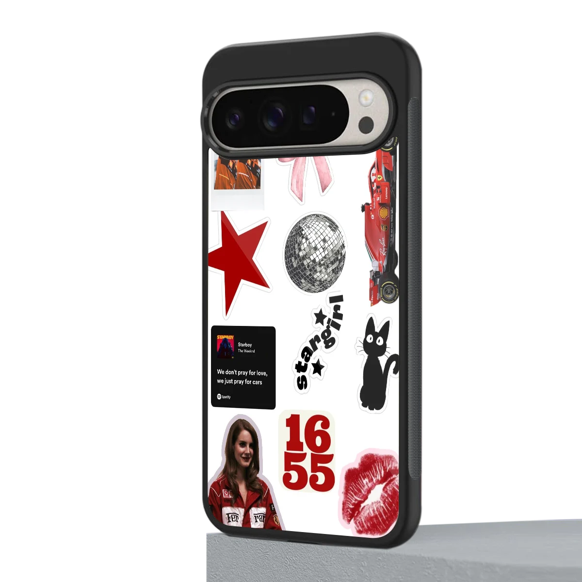 Formula 1 Fever google pixel 9 pro mobile cover | shockproof glass phone case