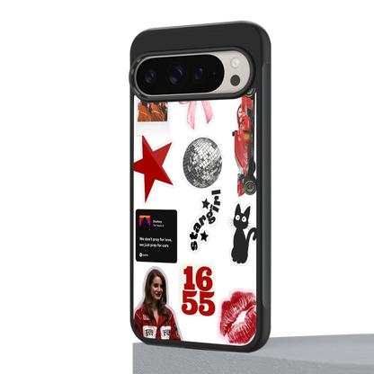 Formula 1 Fever google pixel 9 pro mobile cover | shockproof glass phone case