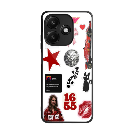 Formula 1 Fever back phone cover | glass case for redmi 12 5g