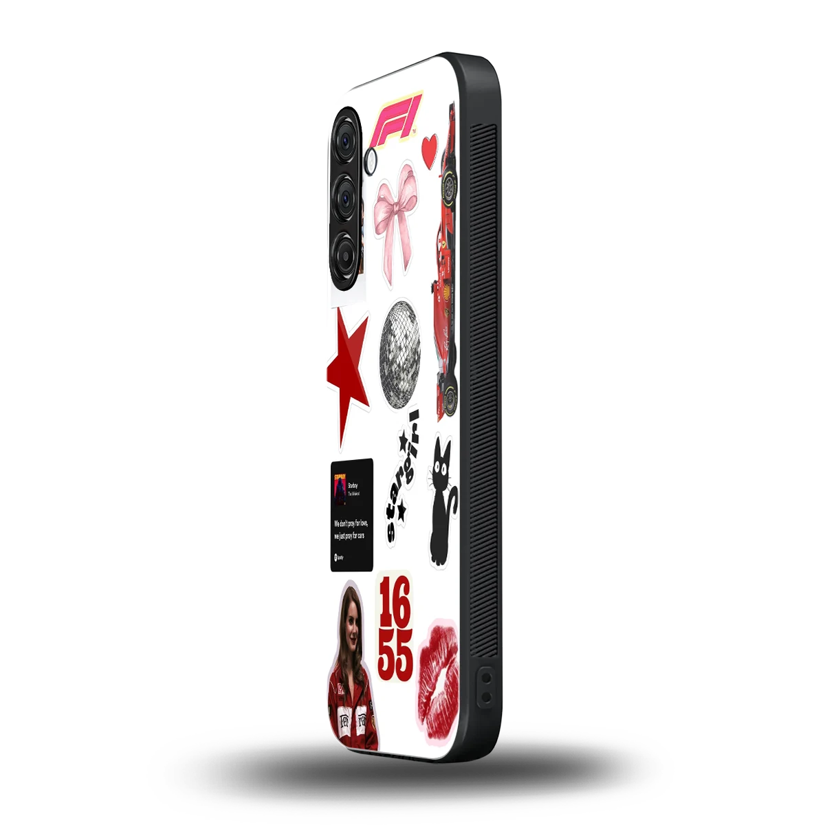 Formula 1 Fever samsung galaxy a17 5g mobile cover | shockproof glass phone case