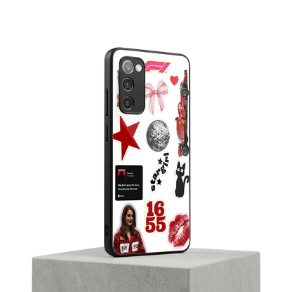 Formula 1 Fever samsung galaxy s20 fe mobile cover | shockproof glass phone case