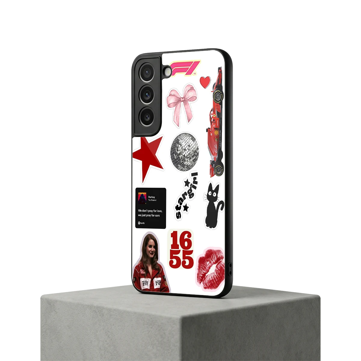 Formula 1 Fever samsung galaxy s22 mobile cover | shockproof glass phone case